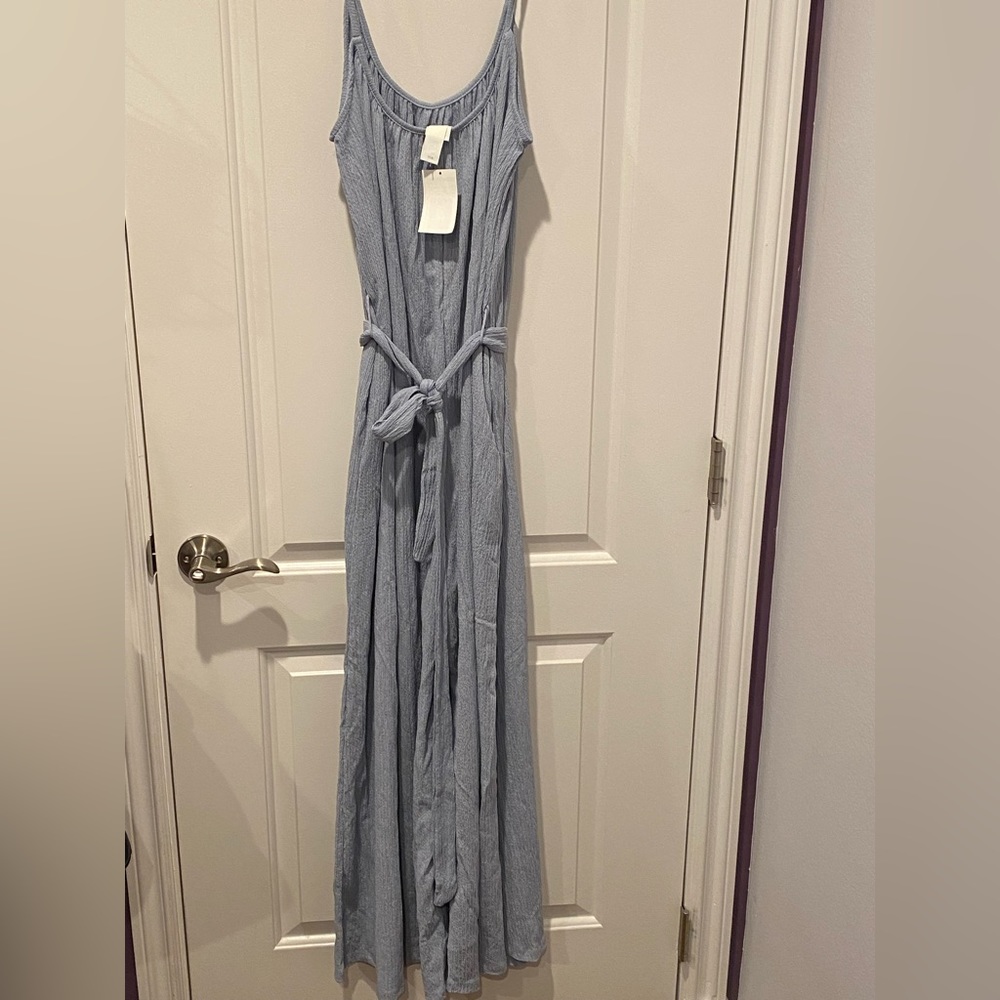 Light blue jumpsuit. H&M. New with tags